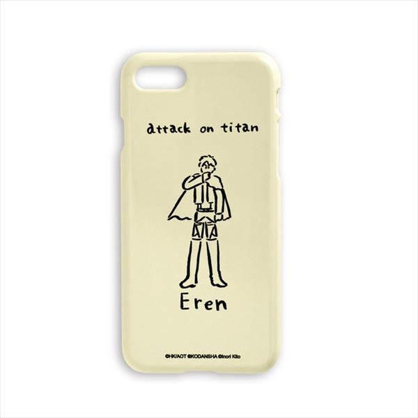 『進撃の巨人』鬼頭祈コラボ iPhoneケース（5種／2色展開）2,800円＋税（C）諫山創・講談社 /「進撃の巨人」製作委員会