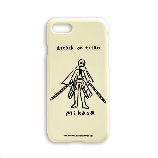 『進撃の巨人』鬼頭祈コラボ iPhoneケース（5種／2色展開）2,800円＋税（C）諫山創・講談社 /「進撃の巨人」製作委員会