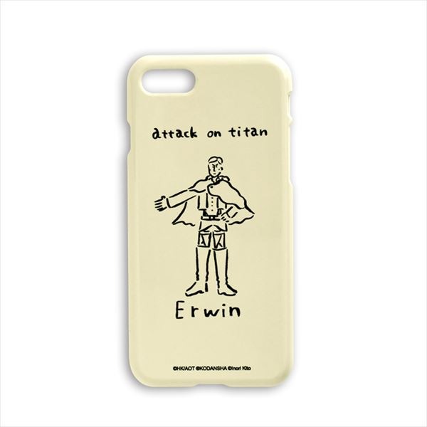 『進撃の巨人』鬼頭祈コラボ iPhoneケース（5種／2色展開）2,800円＋税（C）諫山創・講談社 /「進撃の巨人」製作委員会
