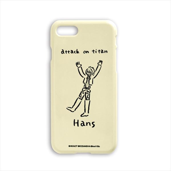 『進撃の巨人』鬼頭祈コラボ iPhoneケース（5種／2色展開）2,800円＋税（C）諫山創・講談社 /「進撃の巨人」製作委員会