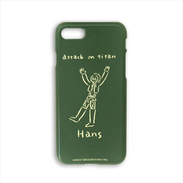 『進撃の巨人』鬼頭祈コラボ iPhoneケース（5種／2色展開）2,800円＋税（C）諫山創・講談社 /「進撃の巨人」製作委員会