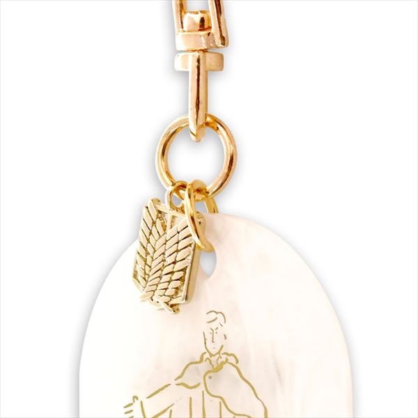 『進撃の巨人』鬼頭祈コラボ キーホルダー（5種）1,200円＋税（C）諫山創・講談社 /「進撃の巨人」製作委員会