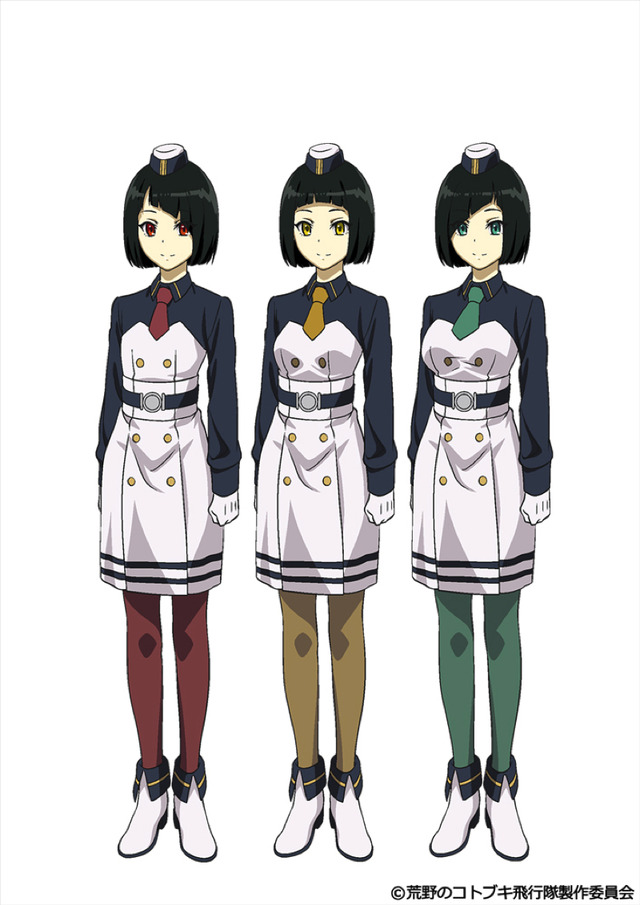 TVアニメ『荒野のコトブキ飛行隊』(C)荒野のコトブキ飛行隊製作委員会