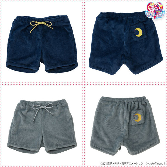 ふわもこショートパンツ 各6,480 円(税込) (C)武内直子・PNP・東映アニメーション (C)Naoko Takeuchi