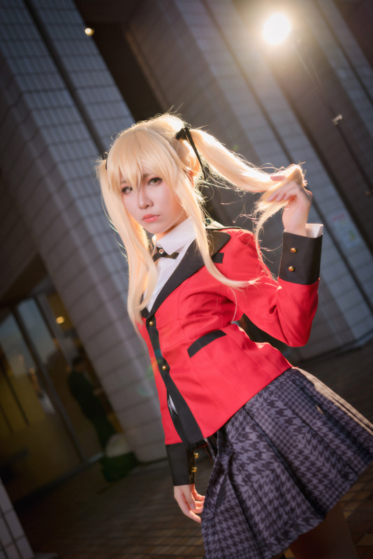 【コスプレ】人気レイヤー茶々丸が「賭ケグルイ」芽亜里コスを披露！ 厳選写真をお届け