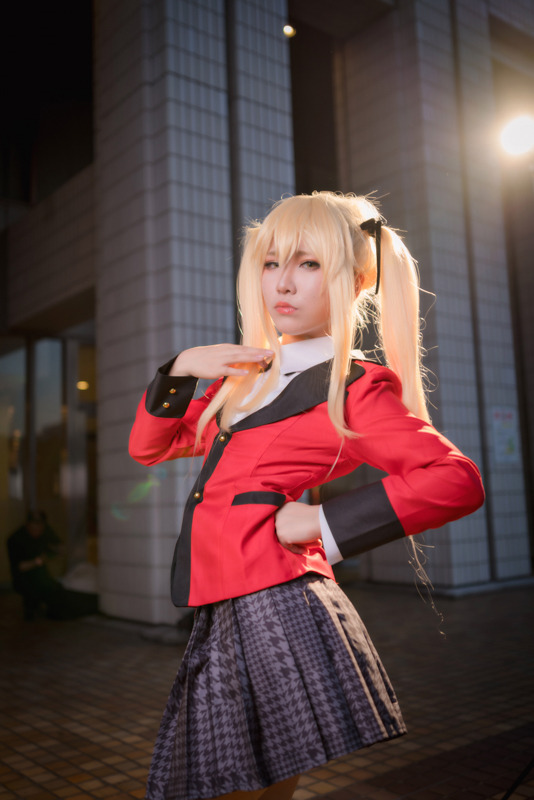 【コスプレ】人気レイヤー茶々丸が「賭ケグルイ」芽亜里コスを披露！ 厳選写真をお届け