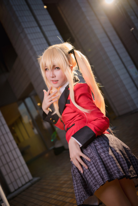 【コスプレ】人気レイヤー茶々丸が「賭ケグルイ」芽亜里コスを披露！ 厳選写真をお届け