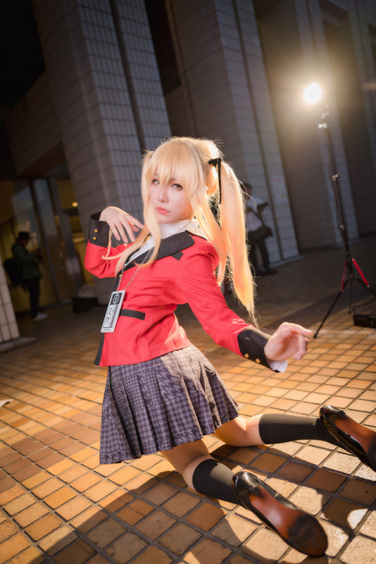 【コスプレ】人気レイヤー茶々丸が「賭ケグルイ」芽亜里コスを披露！ 厳選写真をお届け