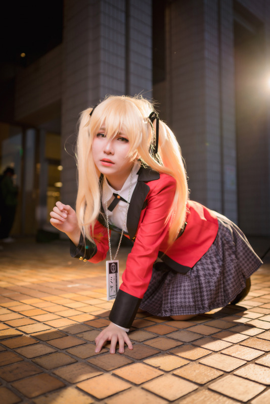 【コスプレ】人気レイヤー茶々丸が「賭ケグルイ」芽亜里コスを披露！ 厳選写真をお届け