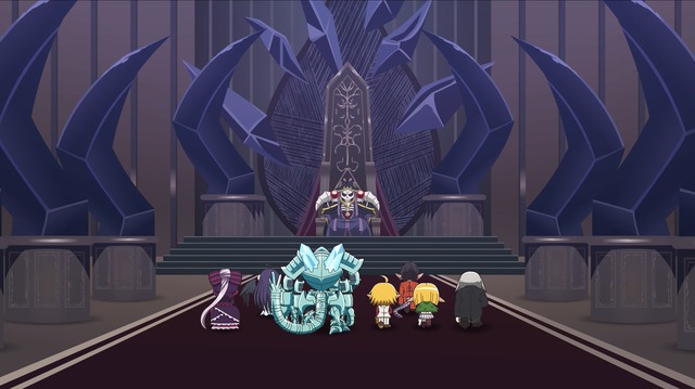 TVアニメ『異世界かるてっと』リレーPV『オーバーロード』ver.カット(C)異世界かるてっと／KADOKAWA