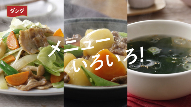 WebCM「今日はダシダで何つくる？」篇