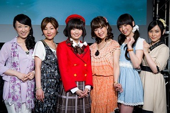 『ファンタジスタドール』キャスト発表会のフォトセッション