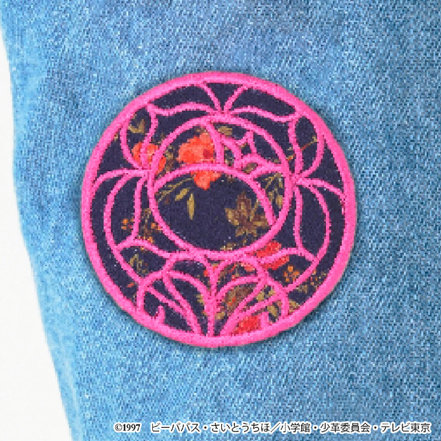 少女革命ウテナ リバティプリント	デニムロープトートバッグ  4,860 円(税込) (C)1997 ビーパパス・さいとうちほ／小学館・少革委員会・テレビ東京