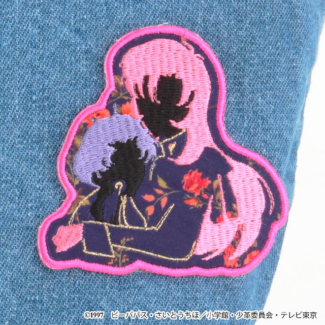 少女革命ウテナ リバティプリント	デニムロープトートバッグ  4,860 円(税込) (C)1997 ビーパパス・さいとうちほ／小学館・少革委員会・テレビ東京