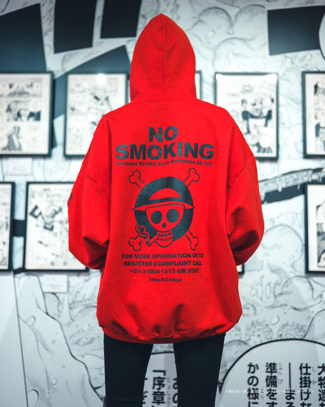 #FR2『ONE PIECE』コラボ 着用イメージ (C)尾田栄一郎／集英社・フジテレビ・東映アニメーション