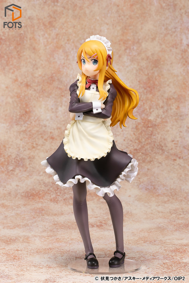 俺の妹がこんなに可愛いわけがない。 「高坂桐乃」メイドver 1/6スケール塗装済み完成品フィギュア / 13,800円（税別）(C)伏見つかさ/アスキー・メディアワークス/ＯＩＰ2