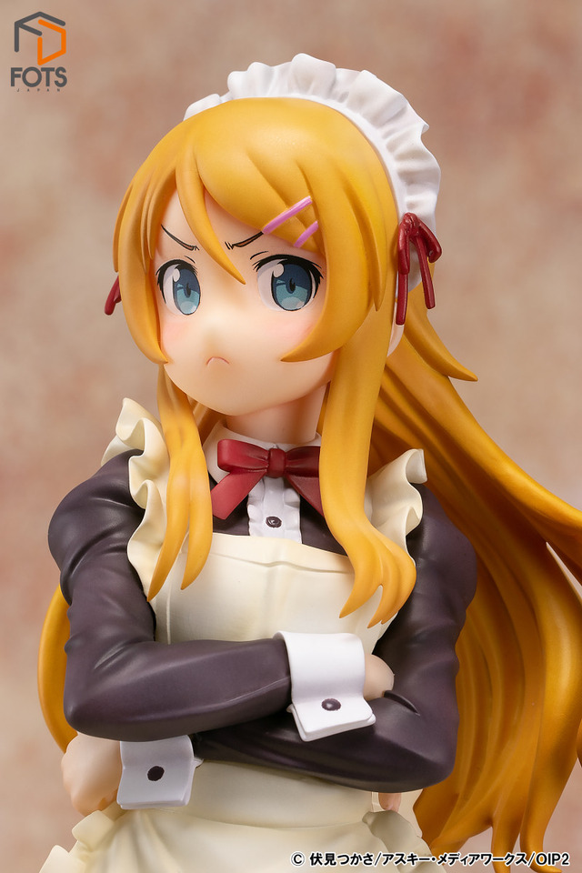 俺の妹がこんなに可愛いわけがない。 「高坂桐乃」メイドver 1/6スケール塗装済み完成品フィギュア / 13,800円（税別）(C)伏見つかさ/アスキー・メディアワークス/ＯＩＰ2