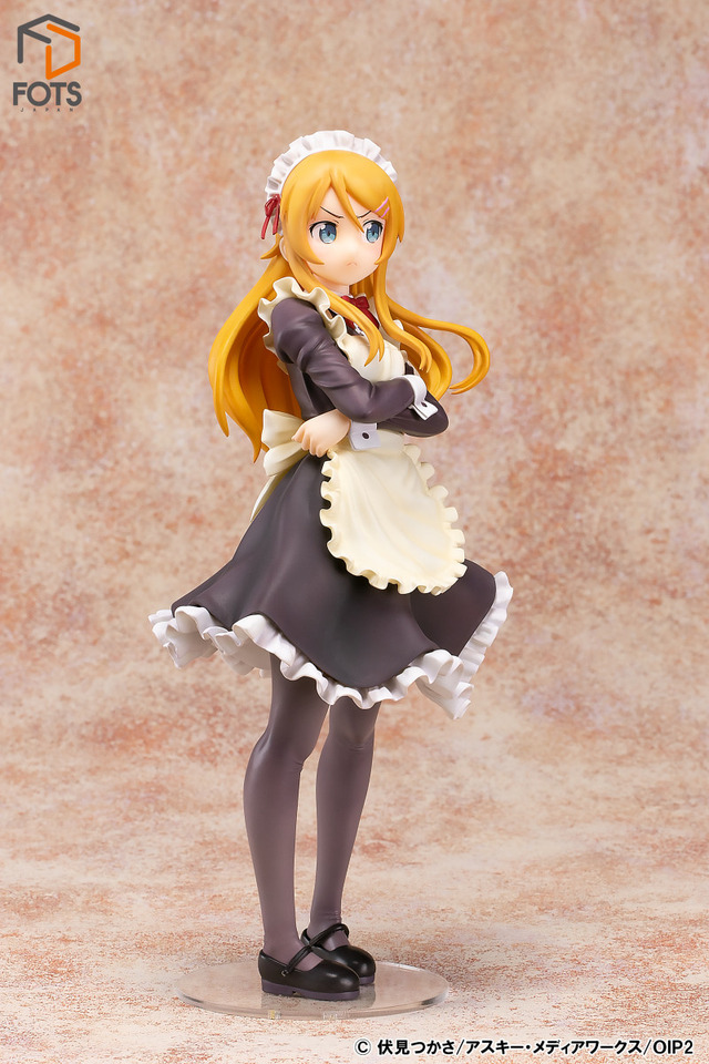 俺の妹がこんなに可愛いわけがない。 「高坂桐乃」メイドver 1/6スケール塗装済み完成品フィギュア / 13,800円（税別）(C)伏見つかさ/アスキー・メディアワークス/ＯＩＰ2