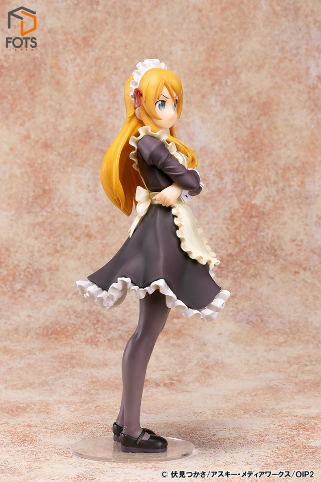 俺の妹がこんなに可愛いわけがない。 「高坂桐乃」メイドver 1/6スケール塗装済み完成品フィギュア / 13,800円（税別）(C)伏見つかさ/アスキー・メディアワークス/ＯＩＰ2