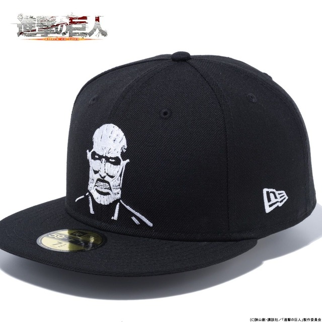 「進撃の巨人 NEW ERAキャップ 超大型巨人Ver.」(C)諫山創・講談社／「進撃の巨人」製作委員会