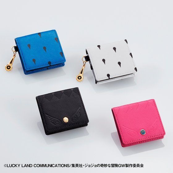 コインケース(ボックス型)：各10,800円（税込）(C)LUCKY LAND COMMUNICATIONS／集英社・ジョジョの奇妙な冒険GW製作委員会