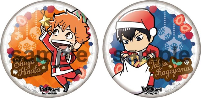 75mm 缶バッジ (全10種/1個400円)(C)古舘春一/集英社・「ハイキュー!! 3rd」製作委員会・MBS