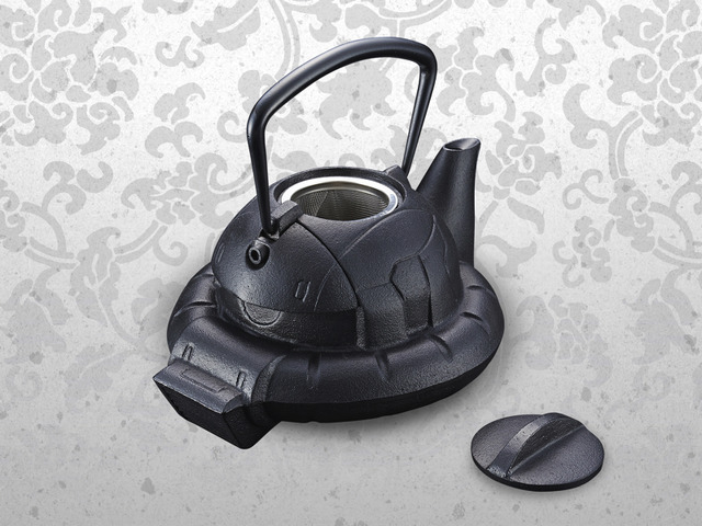 「南部鉄器 鉄瓶ZAKU」24,840円(税込)(送料・手数料別途)(C)創通・サンライズ