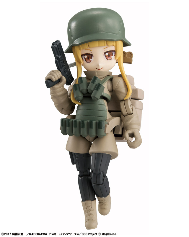 「デスクトップアーミー ソードアート・オンライン オルタナティブ ガンゲイル・オンライン」各1,780円（税別）(C)2017 時雨沢恵一／ＫＡＤＯＫＡＷＡ　アスキー・メディアワークス／GGO Project (C)MegaHouse