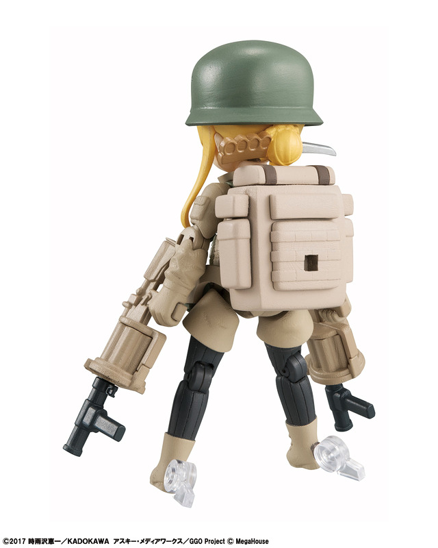 「デスクトップアーミー ソードアート・オンライン オルタナティブ ガンゲイル・オンライン」各1,780円（税別）(C)2017 時雨沢恵一／ＫＡＤＯＫＡＷＡ　アスキー・メディアワークス／GGO Project (C)MegaHouse