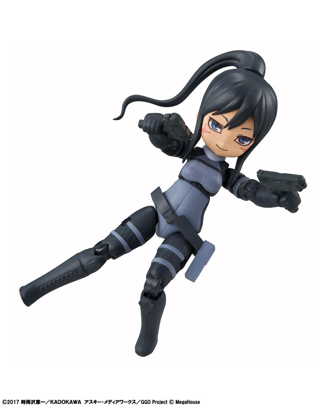 「デスクトップアーミー ソードアート・オンライン オルタナティブ ガンゲイル・オンライン」各1,780円（税別）(C)2017 時雨沢恵一／ＫＡＤＯＫＡＷＡ　アスキー・メディアワークス／GGO Project (C)MegaHouse