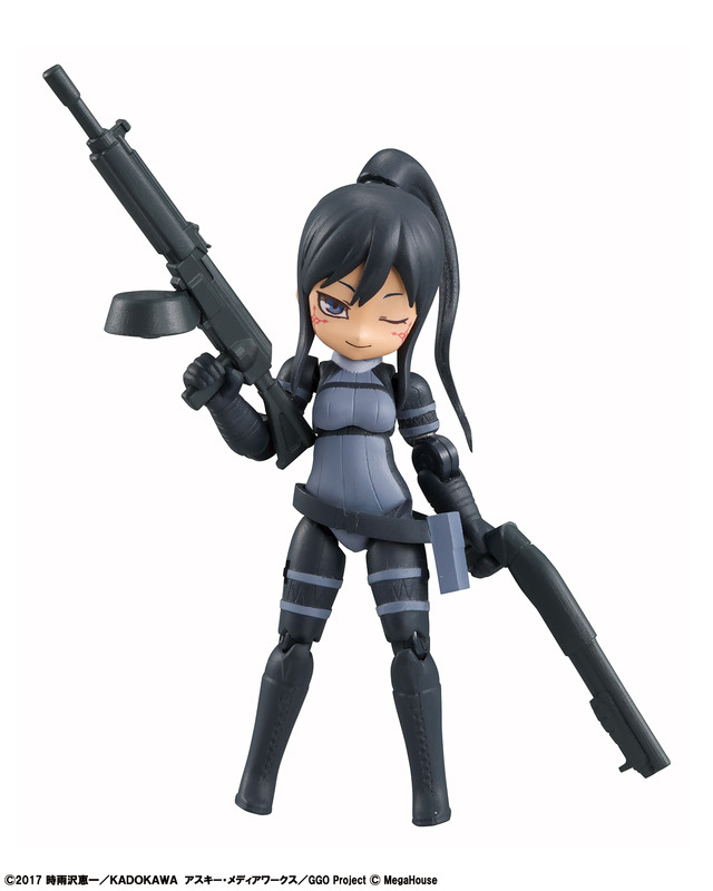 「デスクトップアーミー ソードアート・オンライン オルタナティブ ガンゲイル・オンライン」各1,780円（税別）(C)2017 時雨沢恵一／ＫＡＤＯＫＡＷＡ　アスキー・メディアワークス／GGO Project (C)MegaHouse