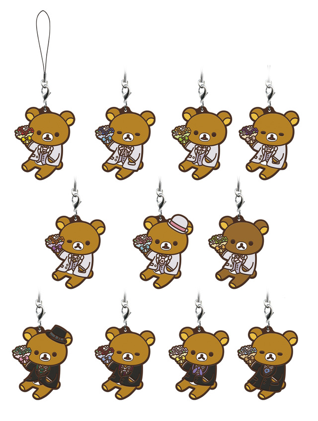 N賞：ラバーストラップ 1回620円(税込) (C)UTA☆PRI-LS PROJECT　(C)2018 San-Ｘ Co., Ltd. All Rights Reserved.