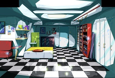 スタズの部屋　(c)2013 小玉有起／角川書店／ブラッドラッド製作委員会