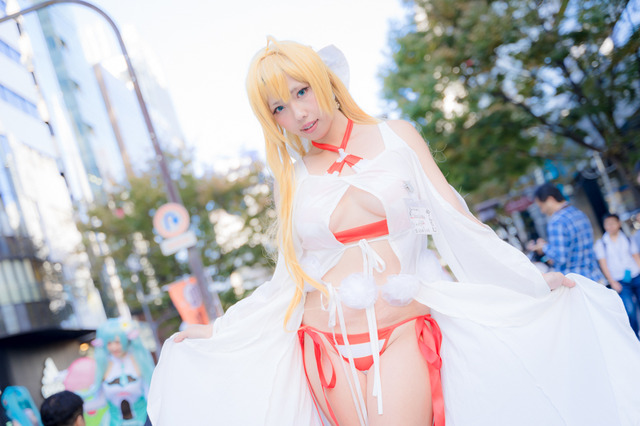 【コスプレ】マシュや水着ネロ…薄着で頑張るレイヤーさんも！「ホココス2018秋」FGOまとめ【写真57枚】
