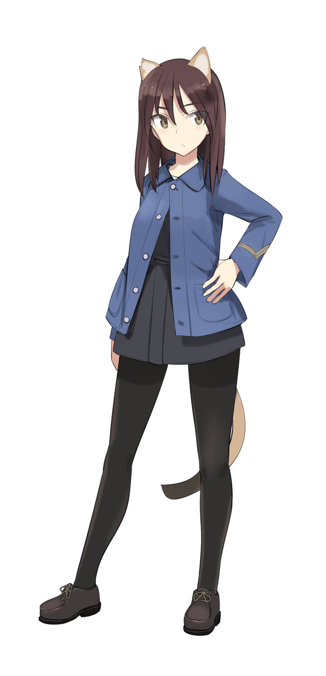 「エレオノール・ジョヴァンナ・ガション」キャラクタービジュアル(C)2021 島田フミカネ・KADOKAWA／連盟空軍航空魔法音楽隊