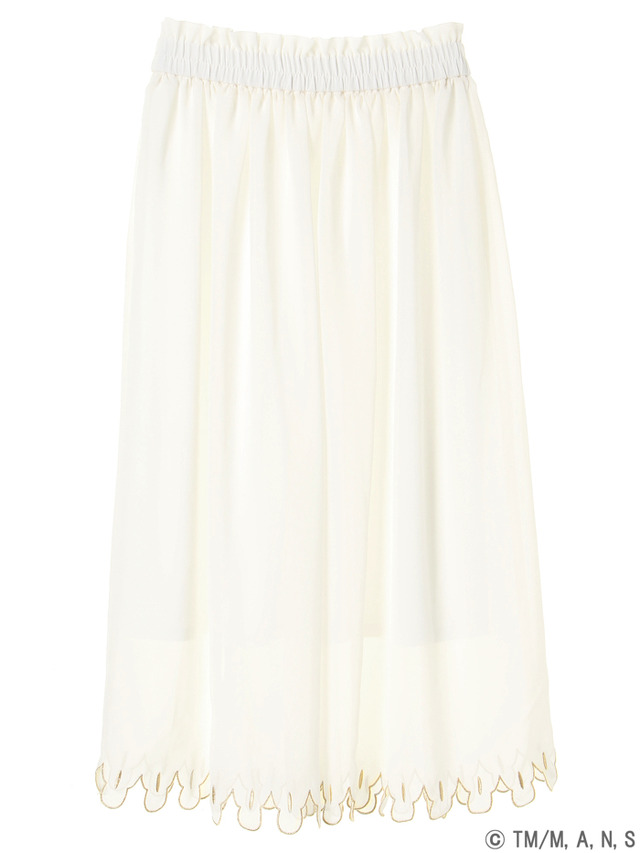 「『Fate/EXTRA Last Encore』×earth music & ecology」セイバーイメージシフォンスカート5,990円+税(C) TYPE-MOON / Marvelous, Aniplex, Notes, SHAFT