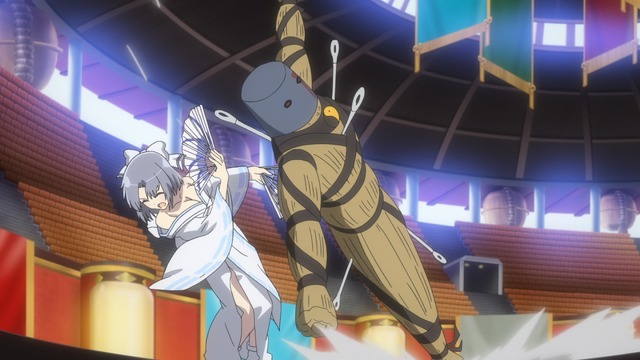 『閃乱カグラ SHINOVI MASTER -東京妖魔篇-』第6話(C)2018 Marvelous Inc./HONEY PARADE GAMES Inc./シノビマスターパートナーズ