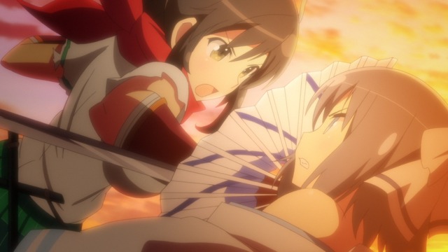 『閃乱カグラ SHINOVI MASTER -東京妖魔篇-』第6話(C)2018 Marvelous Inc./HONEY PARADE GAMES Inc./シノビマスターパートナーズ