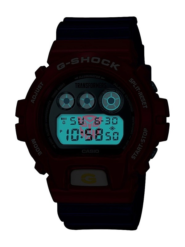 G-SHOCK × TRANSFORMERS　『マスターオプティマスプライム　レゾナントモード〔G-SHOCKセット〕』29,000円（税抜）(C)TOMY