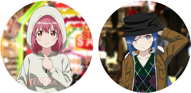 缶バッジセット 600円+tax(C)SORASAKI.F