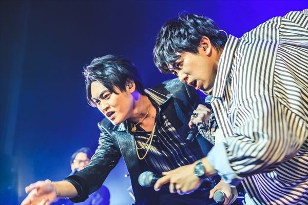 ヒプノシスマイク -Division Rap Battle- 3rd LIVE@オダイバ《韻踏闘技大會》木島隆一と伊東健人　撮影：粂井健太