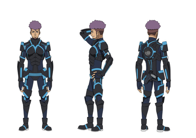 TVアニメ『エガオノダイカ』ブレイク・ボイヤー(C)タツノコプロ／エガオノダイカ製作委員会