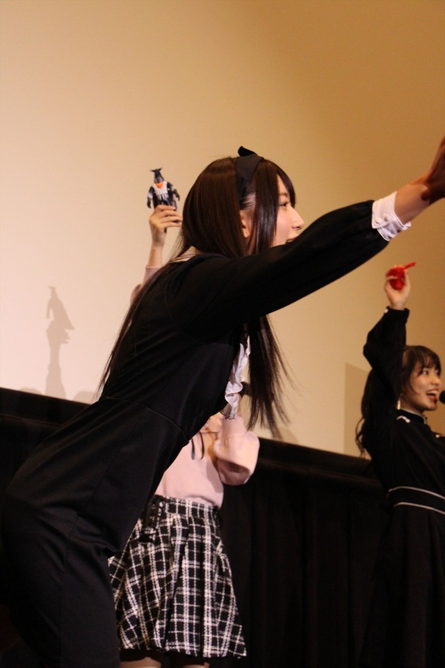 『怪獣娘（黒）～ウルトラ怪獣擬人化計画～』公開記念舞台挨拶(C)円谷プロ (C)怪獣娘黒（ウルトラ怪獣擬人化計画）製作委員会