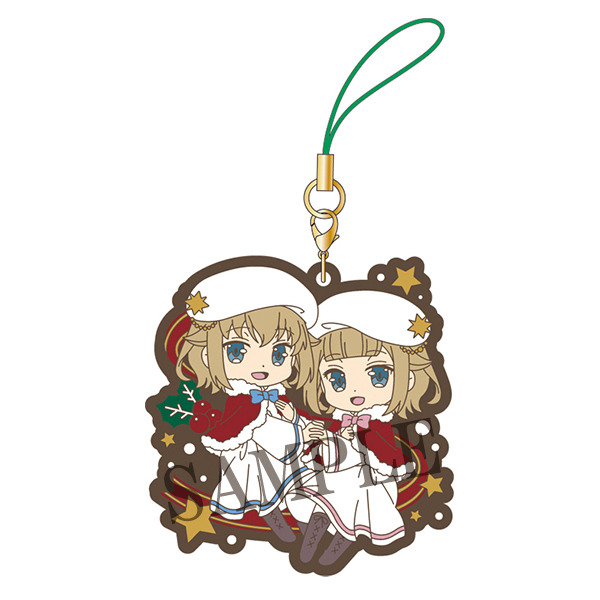 ラバーストラップコレクション クリスマス ver.（BOX特典）1BOX 2,750円（税別）(C)Princess Principal Project