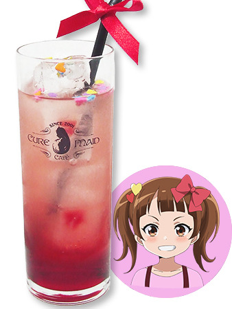 ドリンク　森川ゆい　500円（税別）(C)中村カンコ／双葉社・うちのメイドがウザすぎる！製作委員会