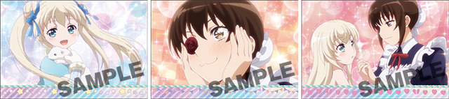 キュアメイドカフェコラボ限定ポストカード  (C)中村カンコ／双葉社・うちのメイドがウザすぎる！製作委員会