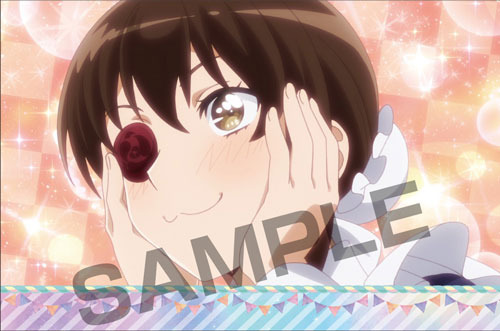 キュアメイドカフェコラボ限定ポストカード  (C)中村カンコ／双葉社・うちのメイドがウザすぎる！製作委員会