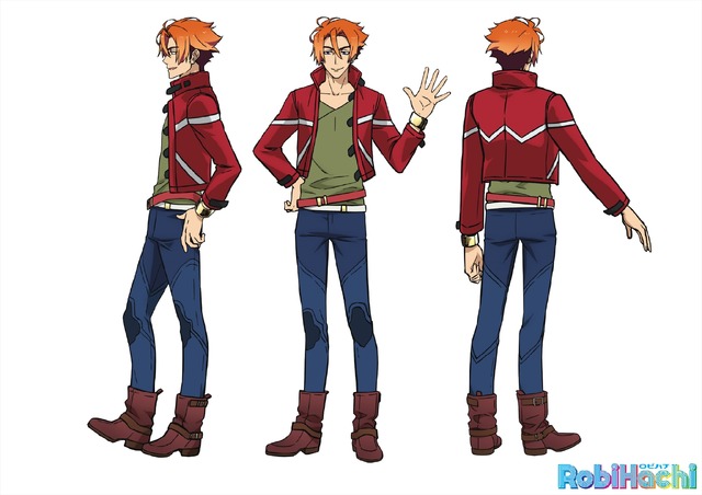 TVアニメ『RobiHachi』ロビー(C)馬谷たいが／株式会社ドンツー