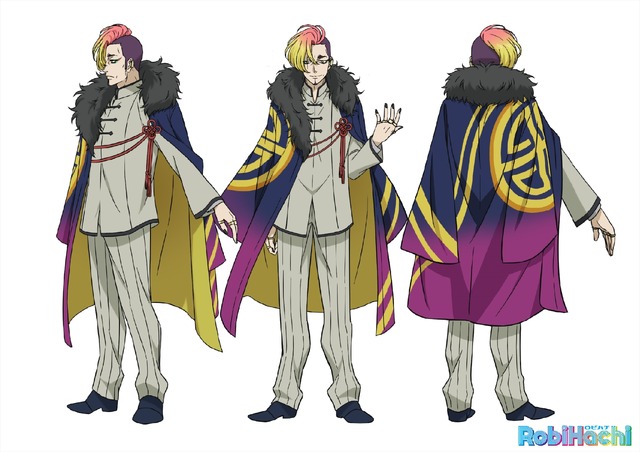 TVアニメ『RobiHachi』ヤン(C)馬谷たいが／株式会社ドンツー