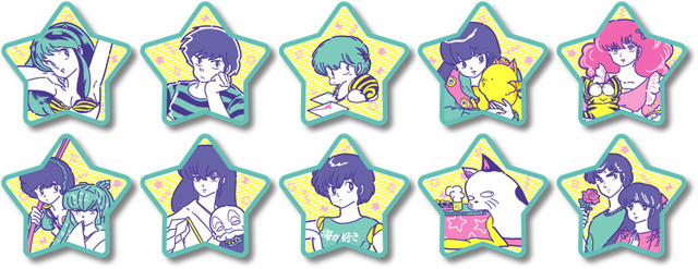 カフェ限定星形コースター(C)高橋留美子／小学館